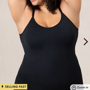 Shapermint Essentials All Day Every Day Scoop Neck Cami Black XXL NWT IN PKG